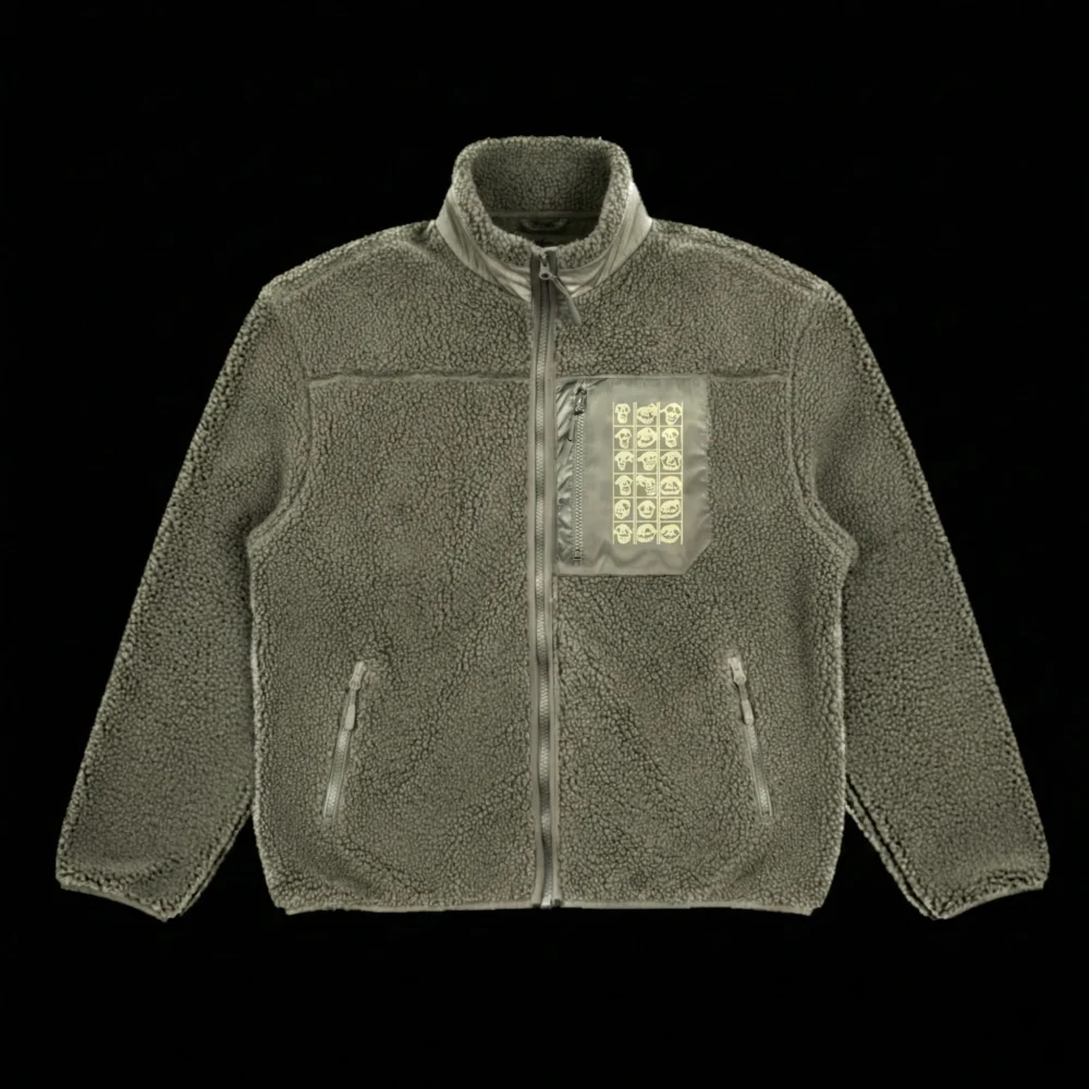 Flesh Polar Jacket Moss