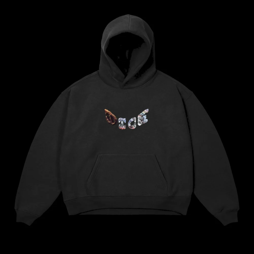 D ICE hoodie Black