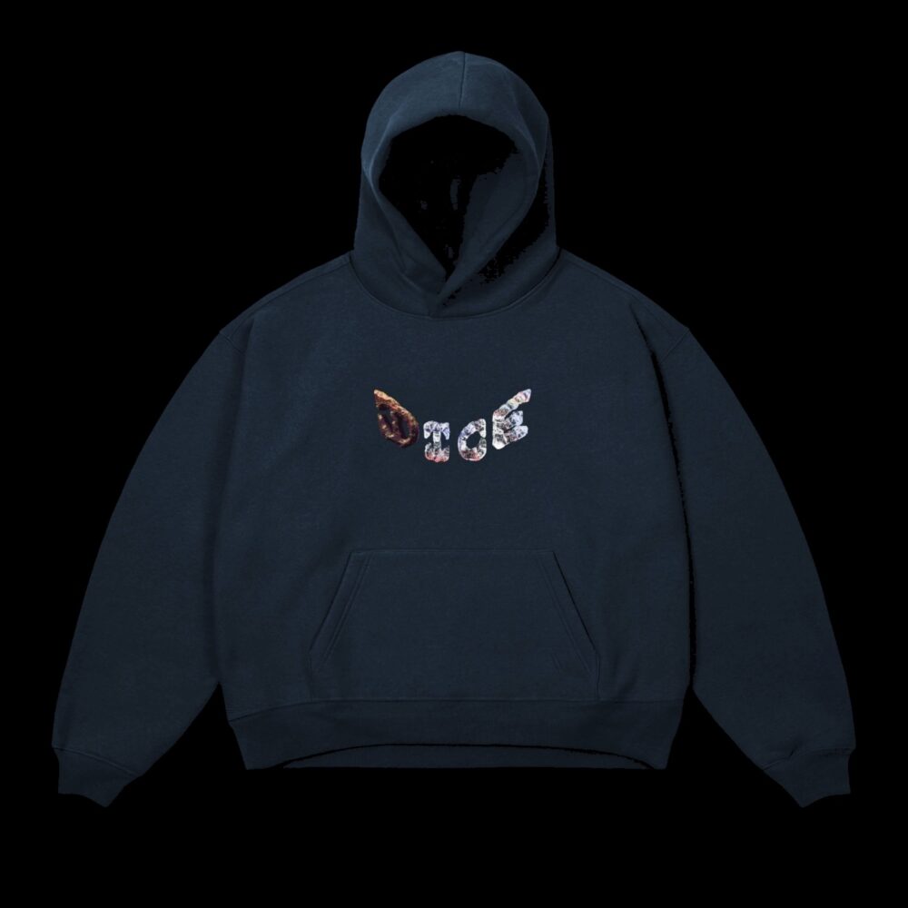 D ICE hoodie Navy